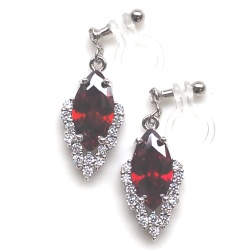 <img src=”red-cz-crystal-cubic-zirconia-diamond-wedding-invisible-clip-on-earrings7.jpg” alt=”pierced look and comfortable dangle red ruby cubic zirconia invisible clip on earrings”/>