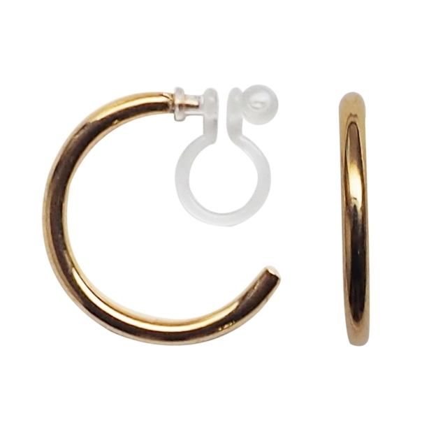 Comfortable-pierced-look-elegant-small-gold-simple-hoop-Invisible-clip-on-earrings-Miyabi-Grace10.jpg